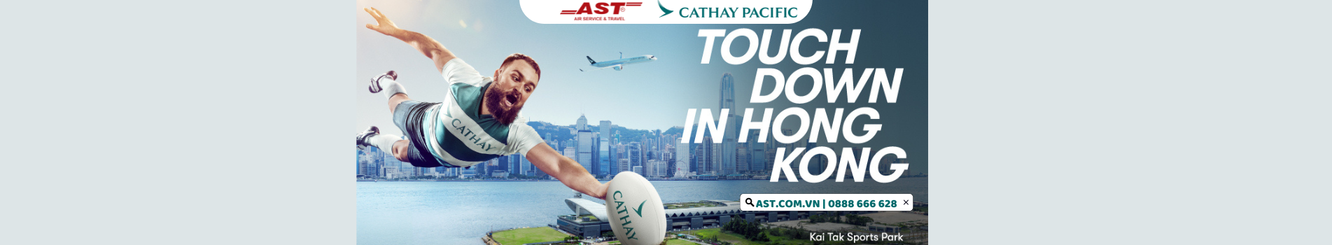 Cathay Pacific uu dai gia ve bay va ve vao cong